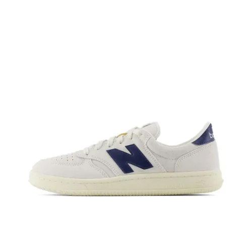 New Balance NB T500 Повседневный Низкий Топ Серый Белый Унисекс