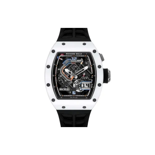 RICHARD MILLE Механический механизм Унисекс Часы 31,25мм*29,45мм Скелет