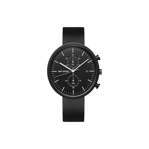 ISSEY MIYAKE Ellipse Main Collection Кварцевый механизм Нержавеющая сталь Ремешок Часы Унисекс Белый циферблат