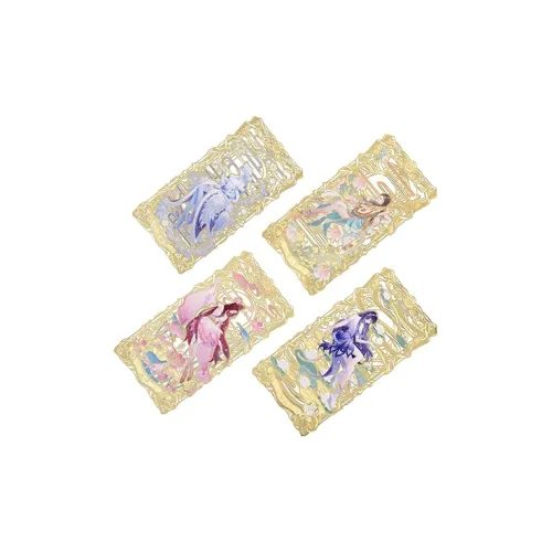 Honor of Kings Вестминстерское аббатство Wang Zhaojun Yang Yuhuan And Си Ши The Four Great Beauties Металлическая закладка для книг IP мерч