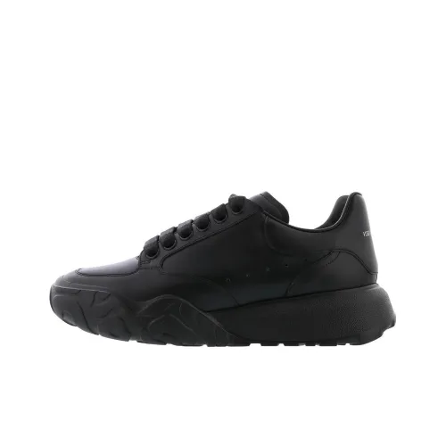 Alexander McQueen Court Trainer Повседневный Низкий Топ Черный Женский