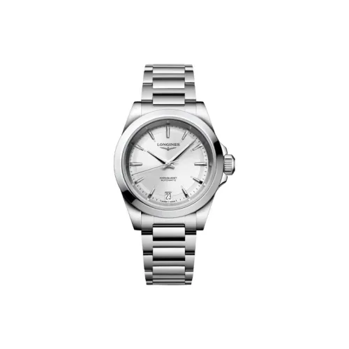 LONGINES Автоматический Механический Движение Женские Часы Comcast Collection 34 мм Белые