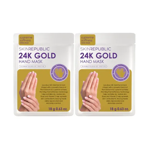 SKIN REPUBLIC 24K Золотой Крем для рук 18г*2