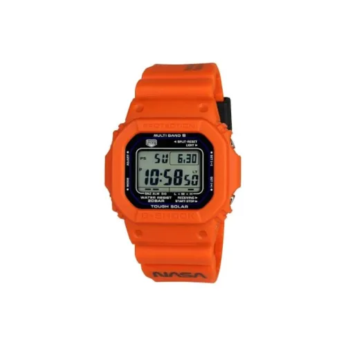 CASIO Солнечный Кварцевый Механизм Смольный Ремешок Часы Унисекс Серый Циферблат GW M5610NASA4