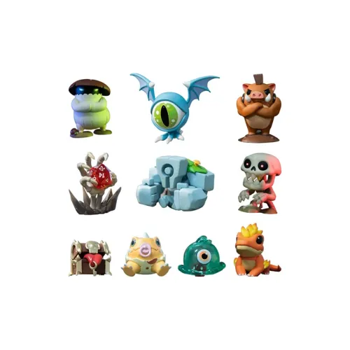 ACtoys Mystery Коробка And Dungeon Collection Слепые коробки 10 Для Один Blind Коробка Целая коробка