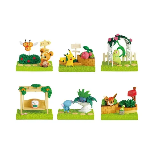 RE MENT Pokemon The Sunlight OF The Сад Afternoon Светофильтры Through The Trees. Счастливый Draw Целая коробка 6 шт