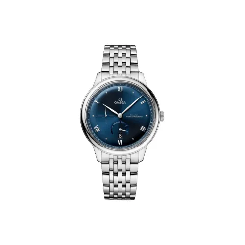 OMEGA Автоматический Механический Часы Мужские Elegant Saucer Series 41 мм Синий