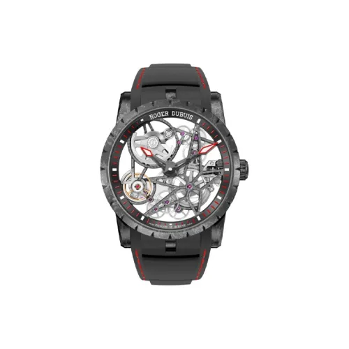 Roger Dubuis Автоматический Механический Механизм Мужские Часы Kings Series 42 мм Череп