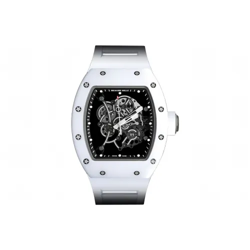 RICHARD MILLE Механизм с ручным заводом Мужские часы 49,9mm*42,7mm Черный