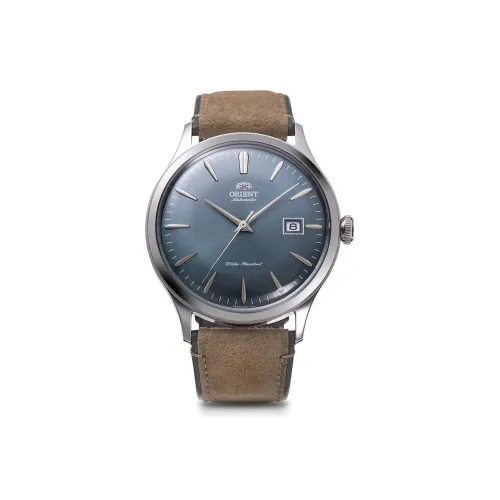 ORIENT Автоматический Ручной Механизм Часы Мужские Синий Циферблат RA ACOP03L10B