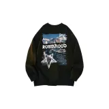 Черный с длинными рукавами