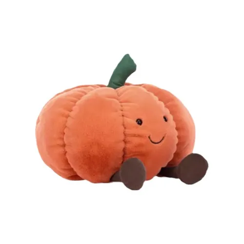 JELLYCAT Fun Food Collection Кукла "Тыква" Плюшевая кукла 19 см Высота в сидячем положении
