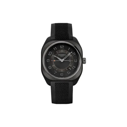 HERMES Автоматический Механический Механизм Мужские Часы H08 39 мм Черные