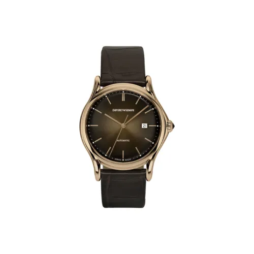 EMPORIO ARMANI Автоматический Механический Механизм Мужские Часы 42 мм Кофейный
