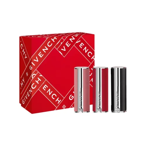 Givenchy Qixi Ограниченная серия 'Beloved' Красный Помада-бальзам для губ Подарочный набор