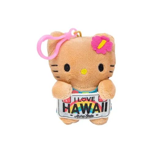 Санрио Hello Kitty Hawaii Collection Sign HOLDER Куклы Плюшевый Брелок
