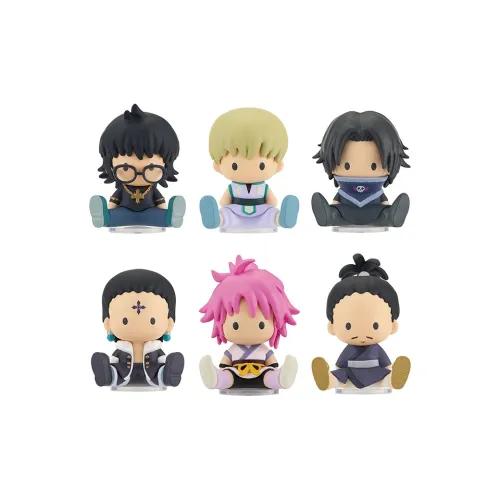 RE MENT Petadoll HUNTER×HUNTER Phantom Unit Lucky Draw Целая коробка 6 шт