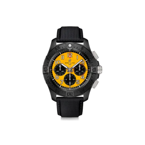 BREITLING Автоматический Механический Часы Мужские 44 мм Желтые