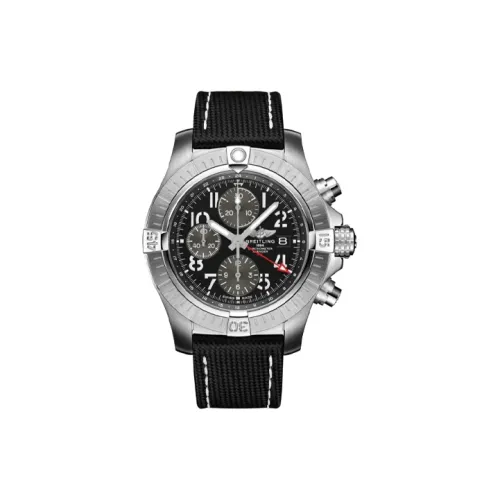 BREITLING Автоматический Механический Часы Мужские Avenger 45 мм Черные