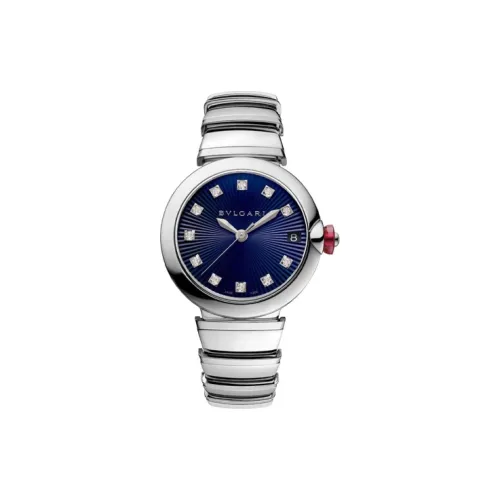 BVLGARI Автоматический Механический Movement Женские Часы 33 мм Синие