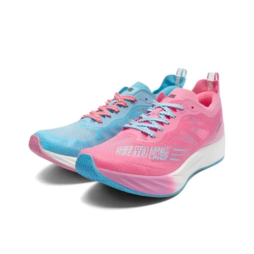 LPMX Беговые кроссовки Низкий Топ Новый Розовый Синий микс Унисекс