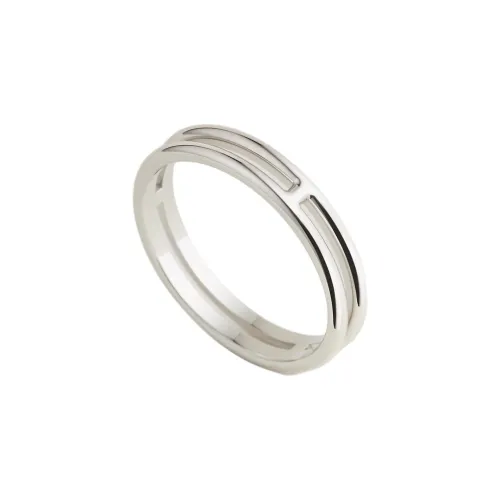 HERMES 18К Белое золото Кольца Женское серебро