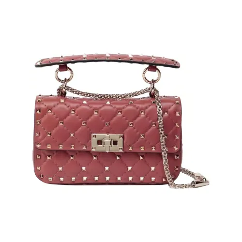 Valentino Кожа Сумка через плечо Женская Красная