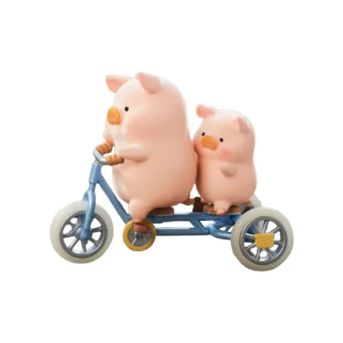 52TOYS LULU Консервы Свинья Travel Collection Трик Прозрачный Слепой Бокс на Карточке 9,2см