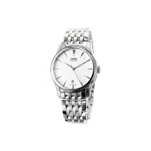 Oris Автоматический Механический Механизм Мужские Часы 40,5 мм Серебряный