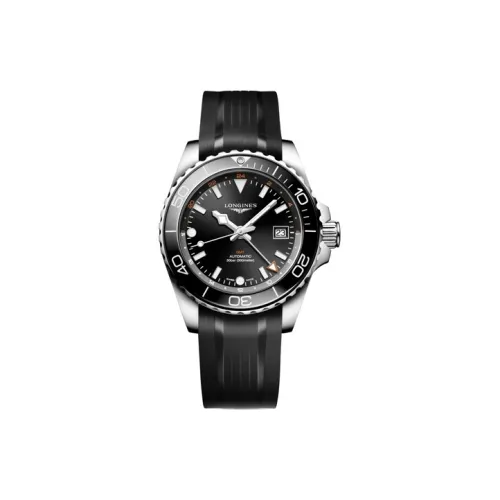 LONGINES Автоматический Механический Механизм Мужские Часы Comcast Diving Collection 41 мм Черные