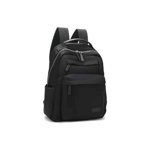 FIDO DIDO Ткань Рюкзак Стандартный Женский Черный Абрикос