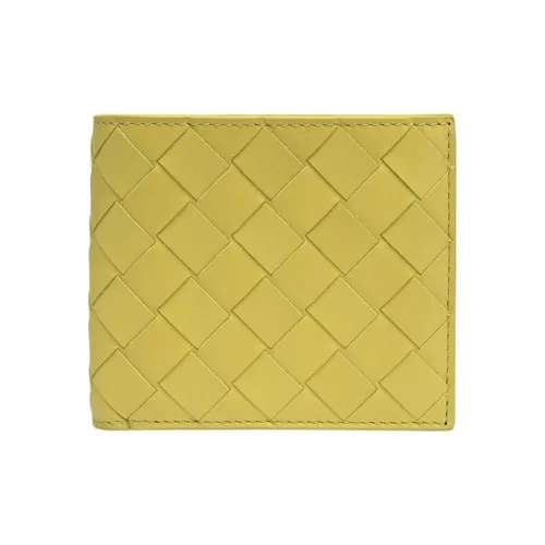 Bottega Veneta Кошелек из коровьей кожи стандартный мужской имбирно-желтый