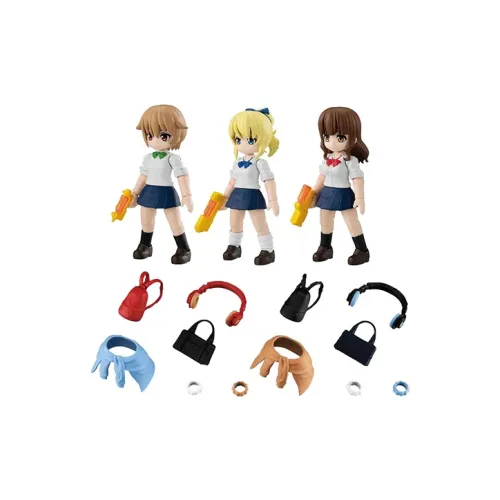 BANDAI AQUA SHOOTERS! Вода Pistолет Девичий Третий ВИД Полный комплект из 5 шт