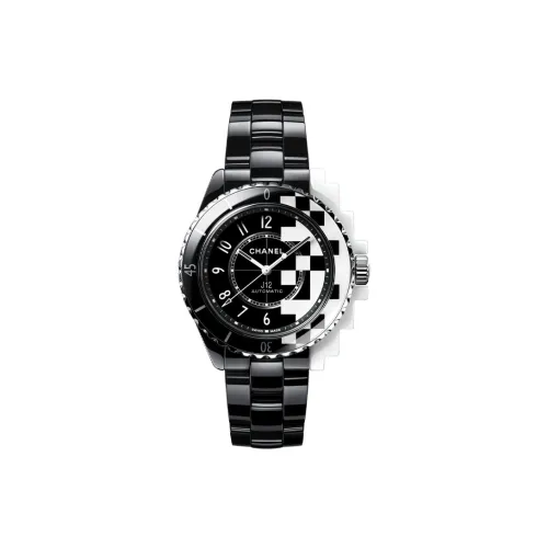 CHANEL Автоматический Механический Movement Женские J12 Часы 38 мм Черные
