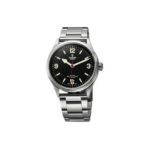 TUDOR Автоматический Механический Механизм Мужские Часы Enlightenment Collection 41 мм Черные