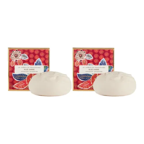 FRAGONARD Розовое мыло с янтарем 150 г * 2