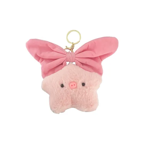 Mise Cute Stars Pig Plush Pendant 11cm Рекомендуемая высота