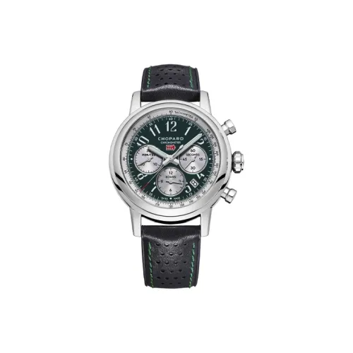 CHOPARD Автоматический Механический Часы Мужские из Коллекции MILLE MIGLIA, 42 мм, Зеленый