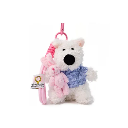 X3COMMUNE Вест-хайленд Белый Терьер Щенок Кукла Плюшевая Подвеска 12 см Высота