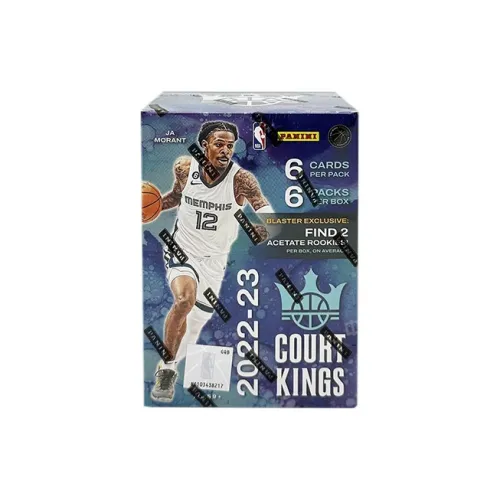 PANINI NBA Player 2022 23 COURT KINGS NBA Player Карта Баскетбольная версия для США Спортивные карты 1 коробка 6 пакетов 36 ШТУК