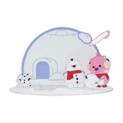 Занманг Лупи Декор для доски с надписью "Merch по IP"