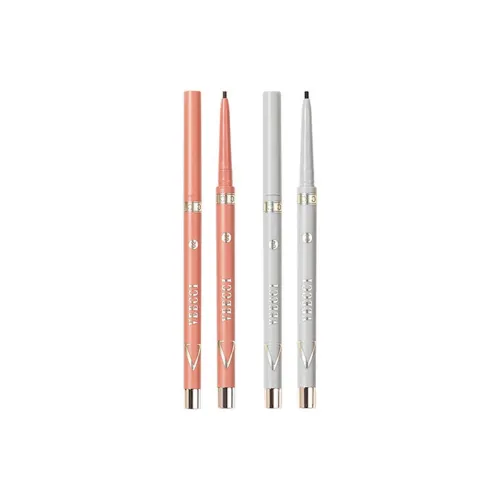 VEECCI Длинный Долговечный Гладкий Увеличивающий Цвет Плоский Носок Eyeliner Гелевые Ручки 2 Штуки Набор