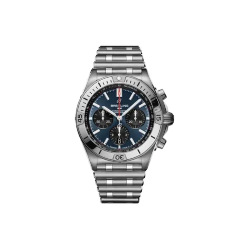 BREITLING Автоматический Механический Часы Мужские Mechanical Chronograph Collection 42 мм Синий