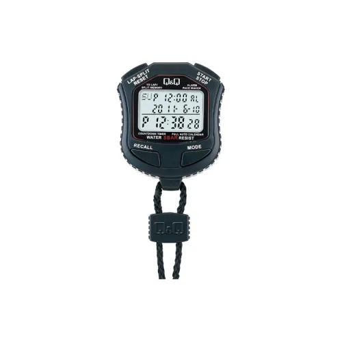 Q Q Секундомер Кварцевый механизм Мужские часы HS45 001
