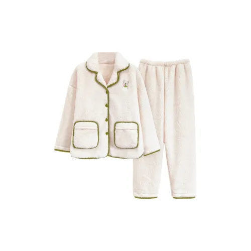 The Story Of The Flower Season Пижама Набор Женские Белые