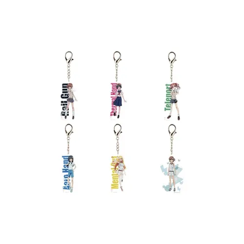 BEMOE A Certain Scientific Railgun T Персонаж Акриловая Подвеска Мерч по IP