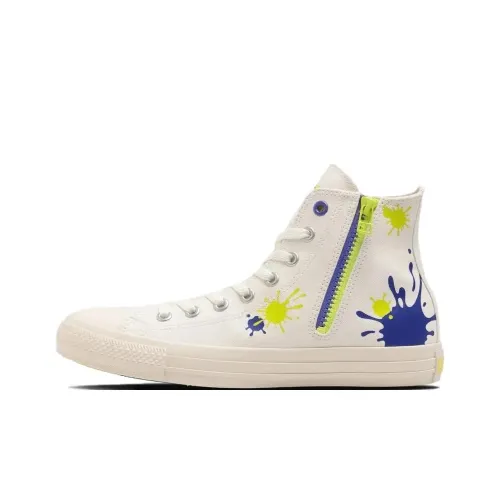 Splatoon 3 x Converse All Star High Top Кеды Унисекс Белый