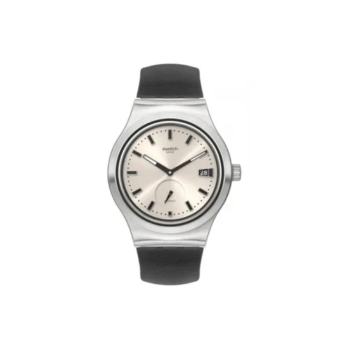 SWATCH Автоматический Механический Механизм Мужские Часы 42 мм Мати Раковина Цвет