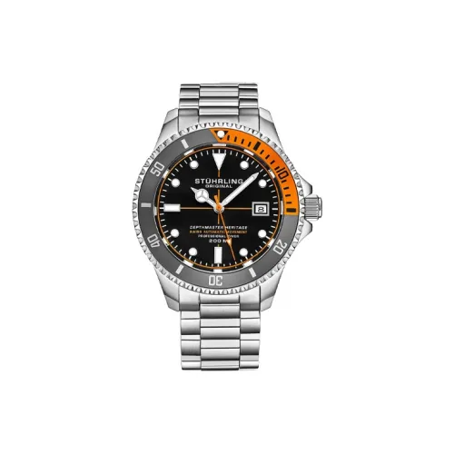 STUHRLING Автоматический Механический Часы Мужские Diver Collection 42mm*16mm*42mm Черные