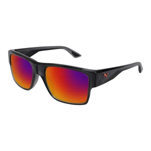 PUMA Plastic Square Sunglasses Men's Black